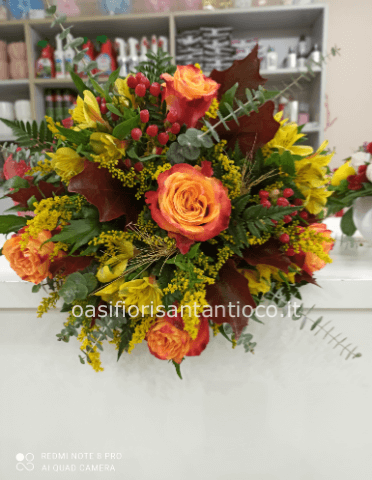 Composizione colori autunnali